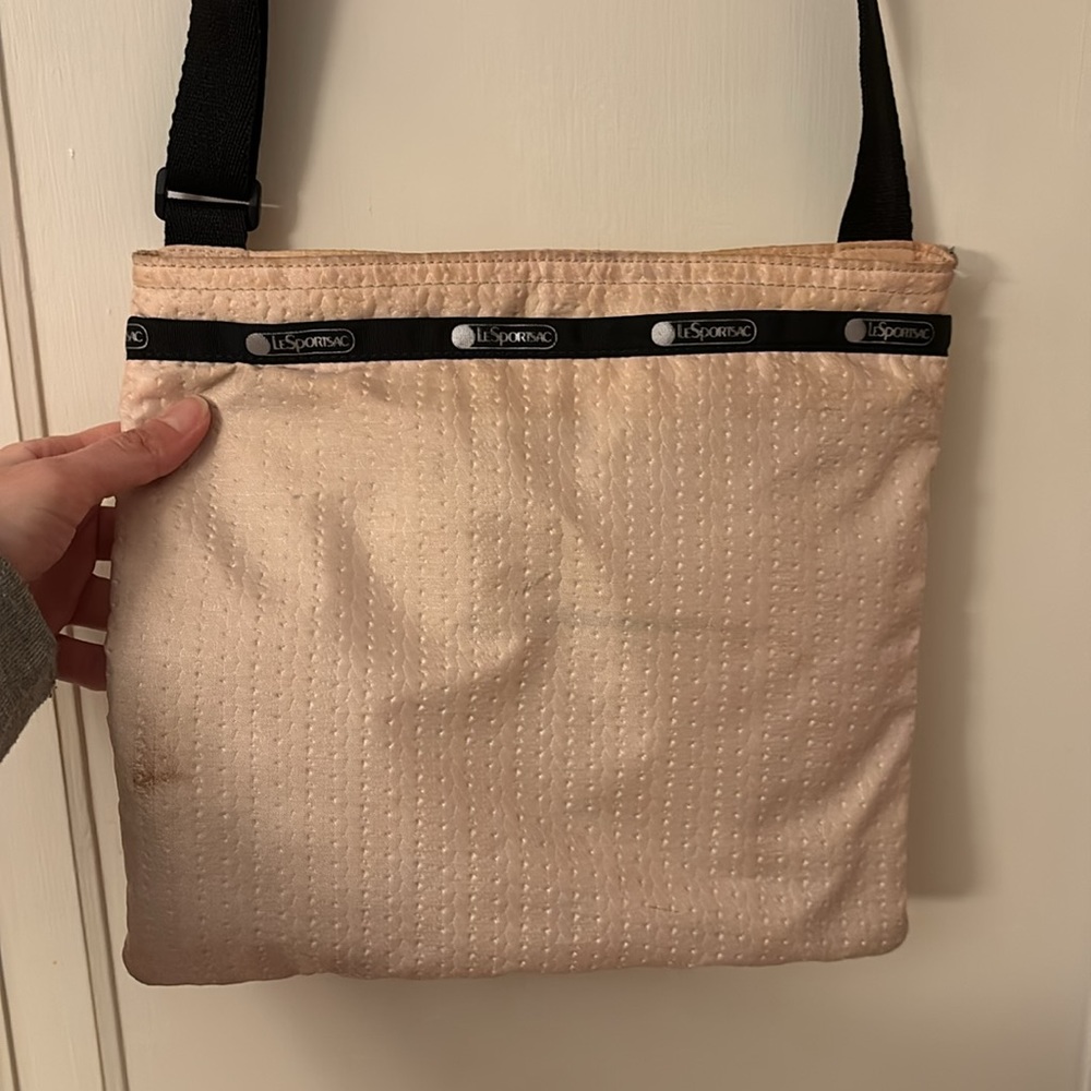 Light Pink Lesportsac Crossbody Bag
